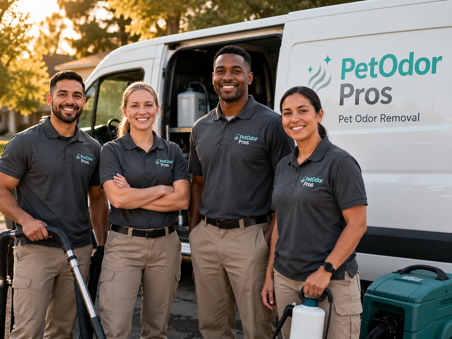 Pet Odor Removal team serving Hinckley, UT